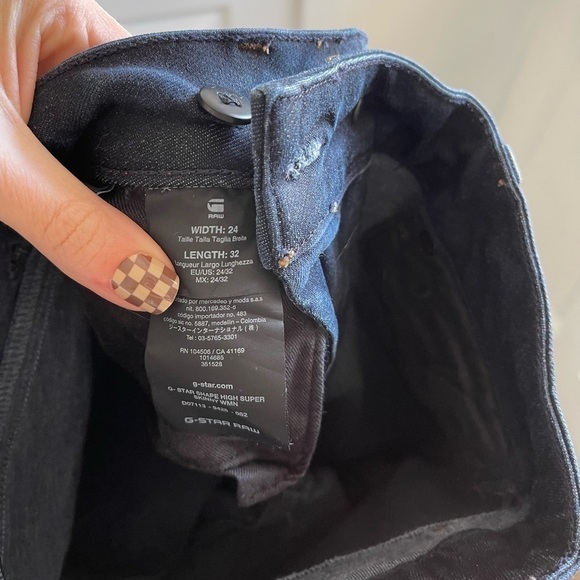 G Star Raw Super Shape Skinny Jean in Rinsed - 24x32 - Picture 7 of 9